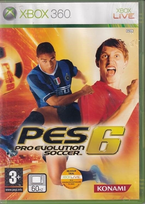 Pro Evolution Soccer 6 - XBOX 360 (B Grade) (Genbrug)